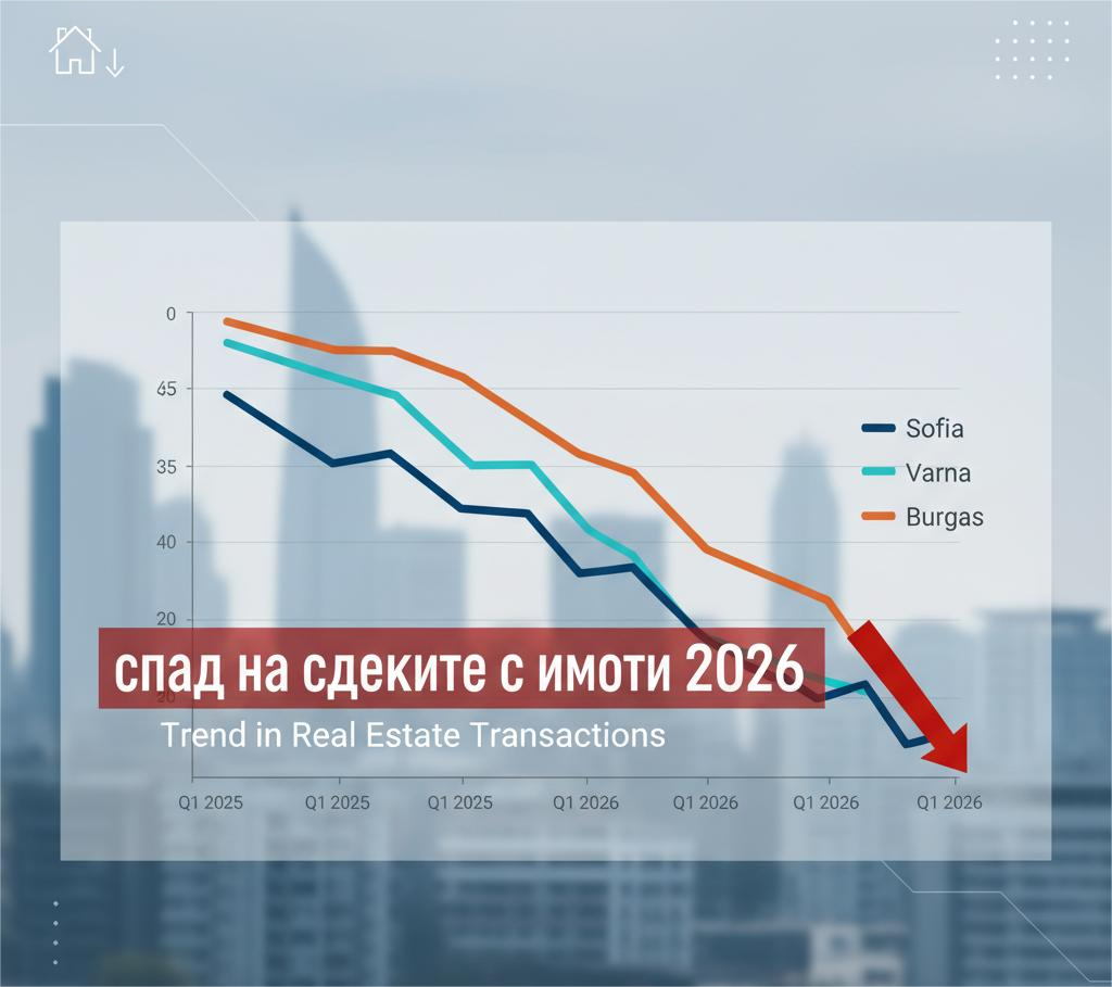охлаждане на имотния пазар 2026 в България и Бургас графика